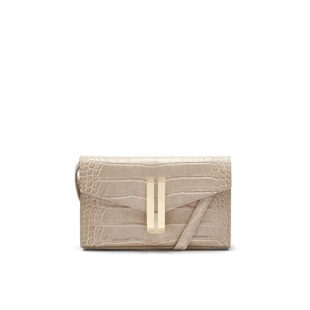 DeMellier Cream Crossbody Bag